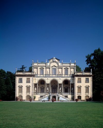 Façade de la Villa Mansi - Muzio (circle of) Oddi