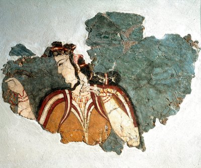 Art mycénien : la Dame de Mycènes - Mycenaean