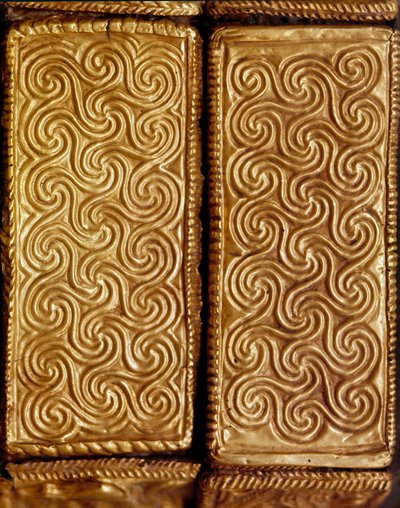 Art mycénien : détail d