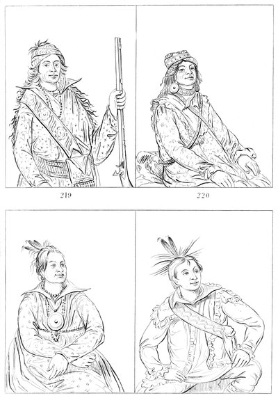 Creeks et Choctaws, 1841 - Myers and Co
