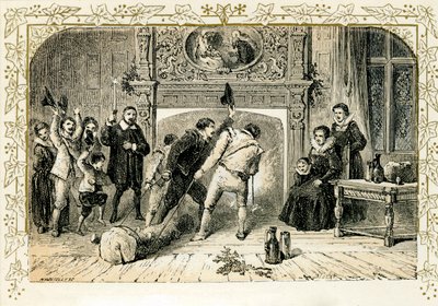 Cérémonie de la veille de Noël - Myles Birket Foster