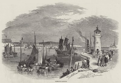 Port de Ramsgate - Myles Birket Foster