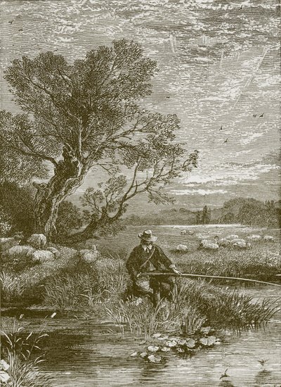 Le souhait du pêcheur - Myles Birket Foster