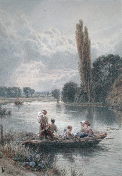 Le Ferry - Myles Birket Foster