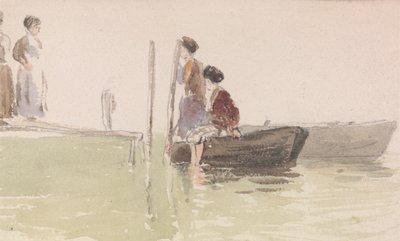 Le quai - Myles Birket Foster