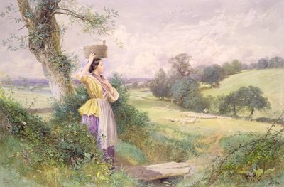 La Laitière - Myles Birket Foster