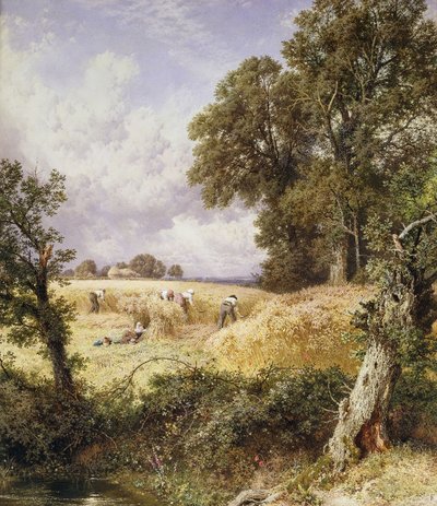 Les moissonneurs - Myles Birket Foster