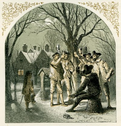 Bénédiction des arbres fruitiers - Myles Birket Foster