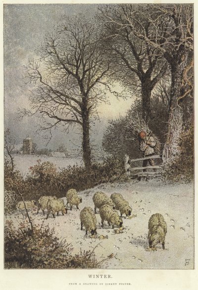 Hiver - Myles Birket Foster