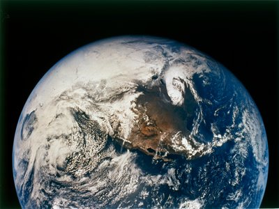 Amérique du Nord et centrale depuis Apollo 16, 16 avril 1972 - NASA Images