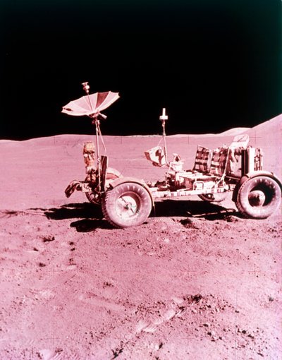Le premier véhicule lunaire, Apollo 15, juillet 1971 - NASA Images