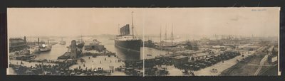 Le Lusitania à la fin du voyage record - N.W. Penfield