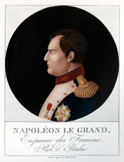 Empereur Napoléon Bonaparte, 1769-1821, 1912 - N. Bertrand