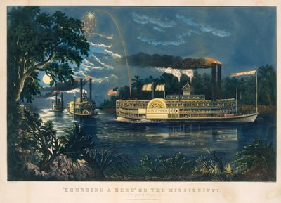 "Rounding a Bend" sur le Mississippi – Le Salut d