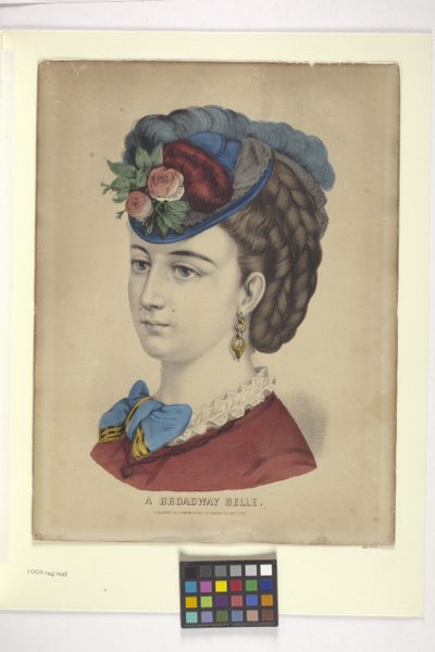 Une belle de Broadway - N. and Ives J.M. (1824 95) Currier