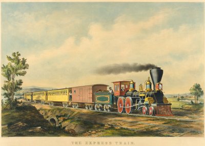 Train express - Currier and Ives
