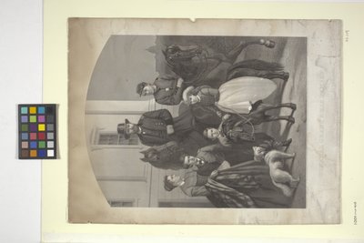 Le général Grant et sa famille - N. and Ives J.M. (1824 95) Currier