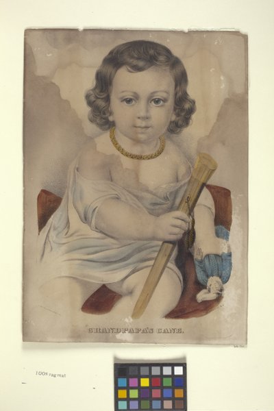 La canne de grand-père - N. and Ives J.M. (1824 95) Currier
