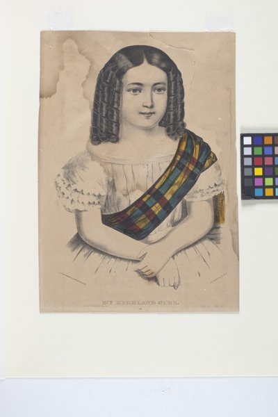Ma fille des Highlands - N. and Ives J.M. (1824 95) Currier