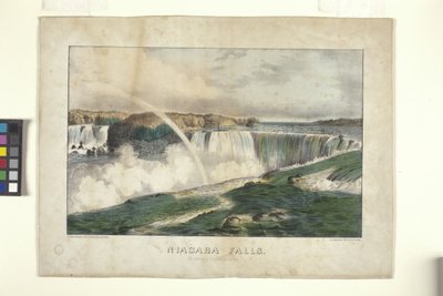 Chutes du Niagara, du côté canadien - N. and Ives J.M. (1824 95) Currier