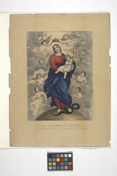 Reine des anges - N. and Ives J.M. (1824 95) Currier