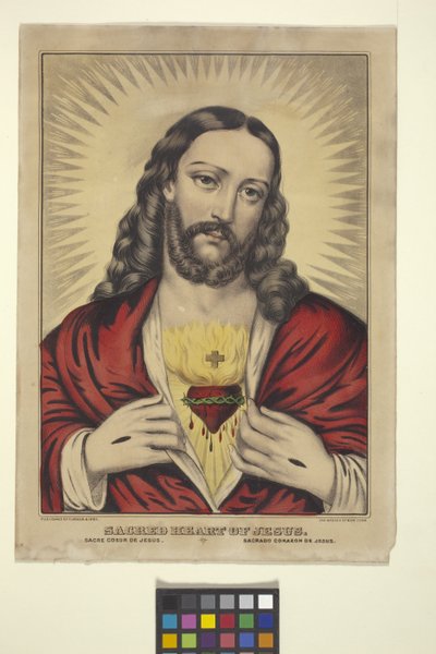 Sacré-Cœur de Jésus - N. and Ives J.M. (1824 95) Currier