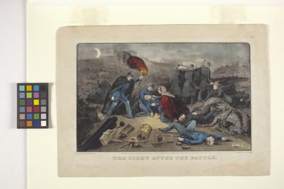 La nuit après la bataille - N. and Ives J.M. (1824 95) Currier