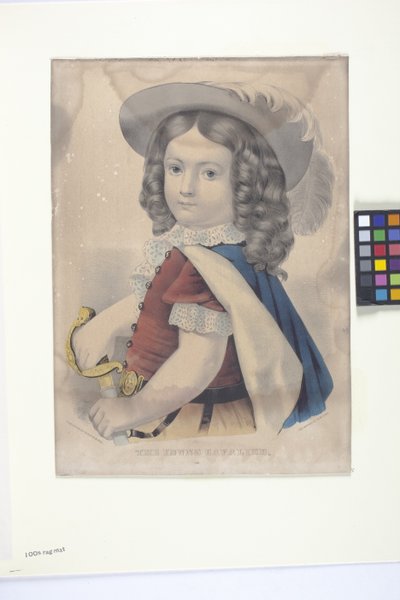 Le jeune cavalier - N. and Ives J.M. (1824 95) Currier