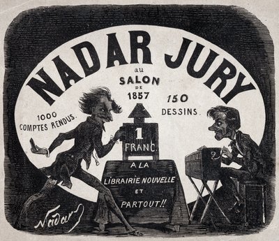 Album Nadar jury au salon de 1857 - Nadar