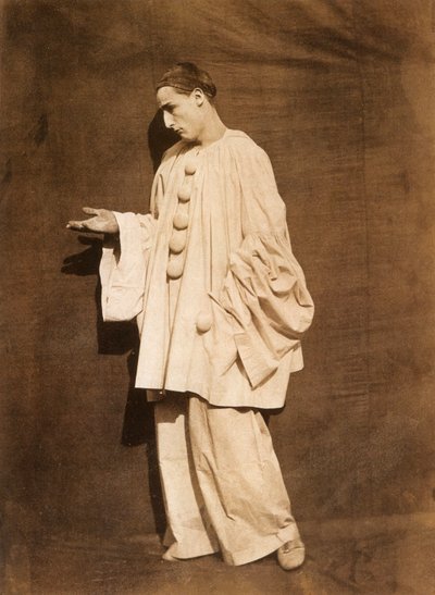 Mime Debureau : Pierrot implorant - Nadar