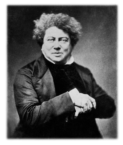 Alexandre Dumas Père (1802-1870) écrivain français, photographié par Nadar vers 1855 - Nadar