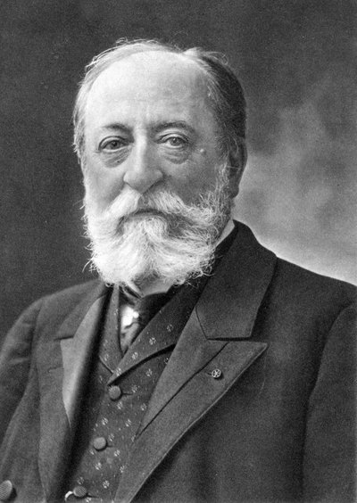 Camille Saint-Saëns (1835-1921) compositeur français, d