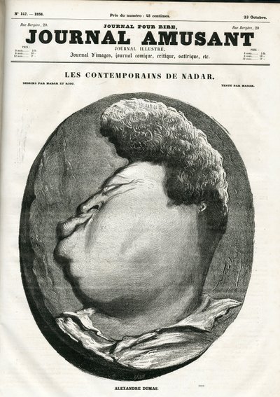 Couverture de "The Fun Journal" - Nadar