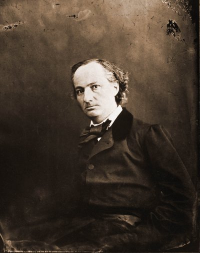 Portrait de Charles Baudelaire, écrivain 1821-1867 (photo) - Nadar