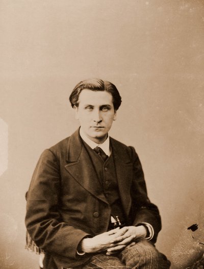 Portrait de François Coppée, poète 1842-1908 - Nadar
