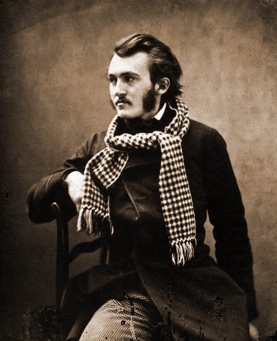 Portrait de Gustave Doré, dessinateur et graveur 1832-1883. Photographie de Nadar (Félix Tournachon) - Nadar