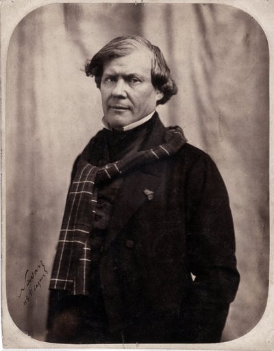 Portrait de Paul Lacroix dit P.L. Jacob bibliophile (1806-1884) - Nadar