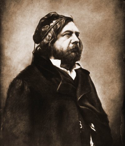 Portrait de Théophile Gautier, poète 1811-1872 - Nadar