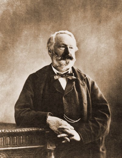 Portrait de Victor Hugo, poète et écrivain 1802-1855 (photo) - Nadar