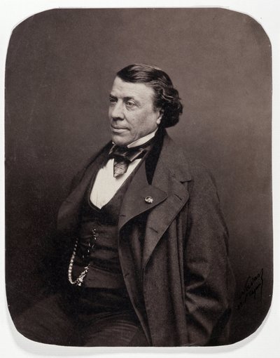 Portrait du chirurgien français Philippe Ricord (1800-1889) - Nadar