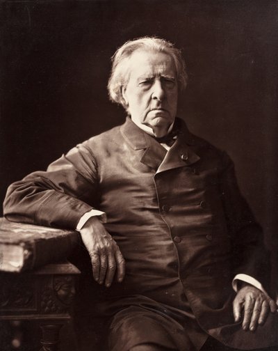 Baron Isidore Justin Séverin Taylor dramaturge et écrivain voyageur belge, 1789-1878, 1872-75 - Nadar