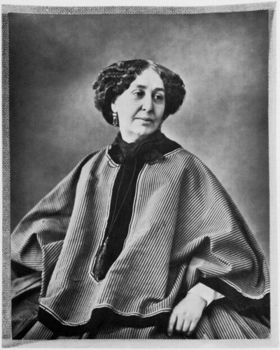 George Sand, auteur français, 1864 - Nadar