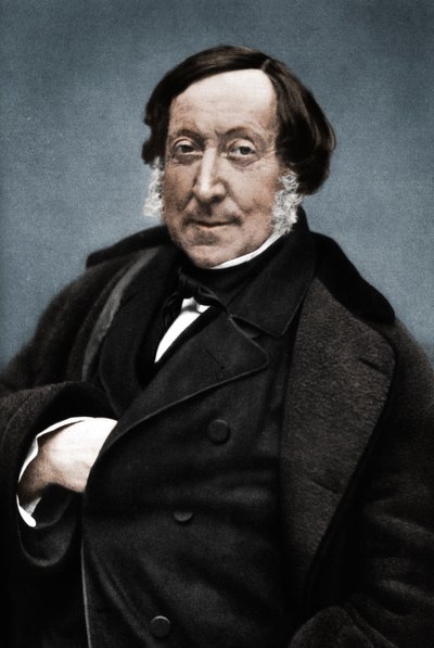 Gioachino Rossini 1792-1868, compositeur italien - Nadar