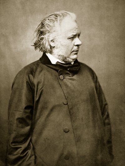 Honoré Daumier (photo sépia) - Nadar