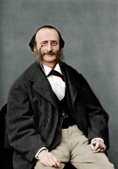 Jacques Offenbach 1819-1880, compositeur, violoncelliste et impresario franco-allemand du romantisme - Nadar