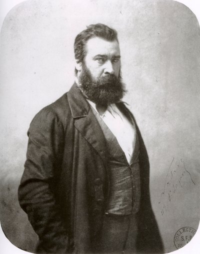 Jean-François Millet, peintre français, vers 1860 - Nadar