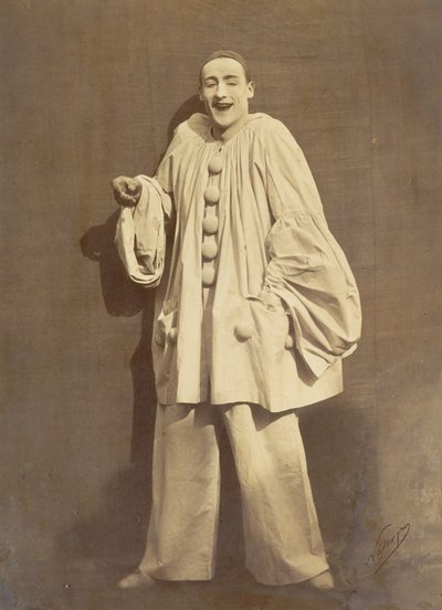 Pierrot riant, 1855 - Nadar