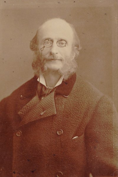 Portrait de Jacques Offenbach 1819-1880, 1870 - Nadar