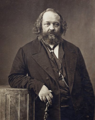 Portrait de Mikhaïl Alexandrovitch Bakounine, vers 1860 - Nadar