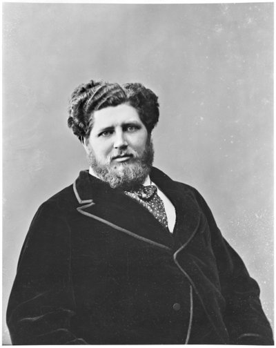 Portrait de Monsieur de Tourguenef (photo en noir et blanc) - Nadar